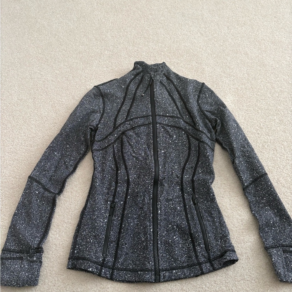 lululemon athletica Speckled Black Define Jacket
